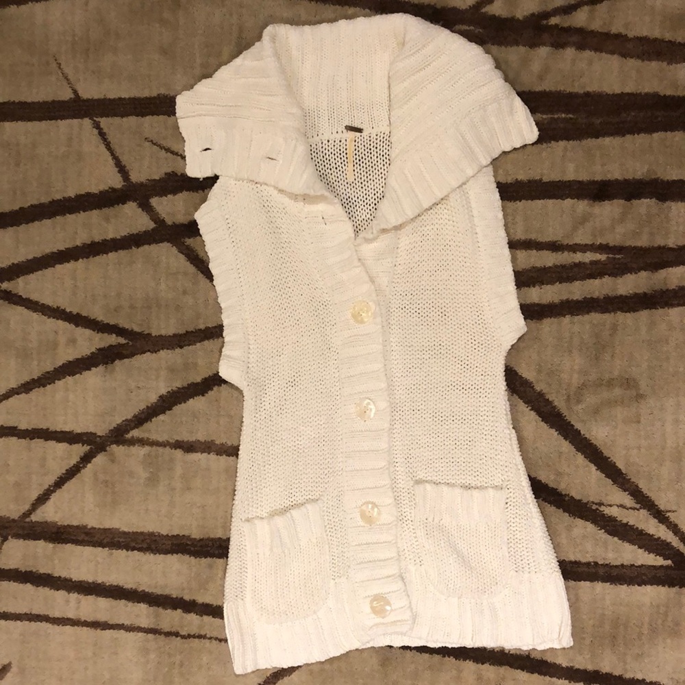 Free People Sleeveless Sweater